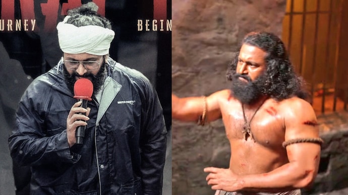 Rish Shetty wrapped the shooting of 'Kanta: Chapter 1'. Rishab Shetty in 'Kantara'.