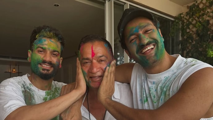 Sham Kaushal lost all hope after cancer diagnosis. (Credit: Instagram/Vickykaushal)
