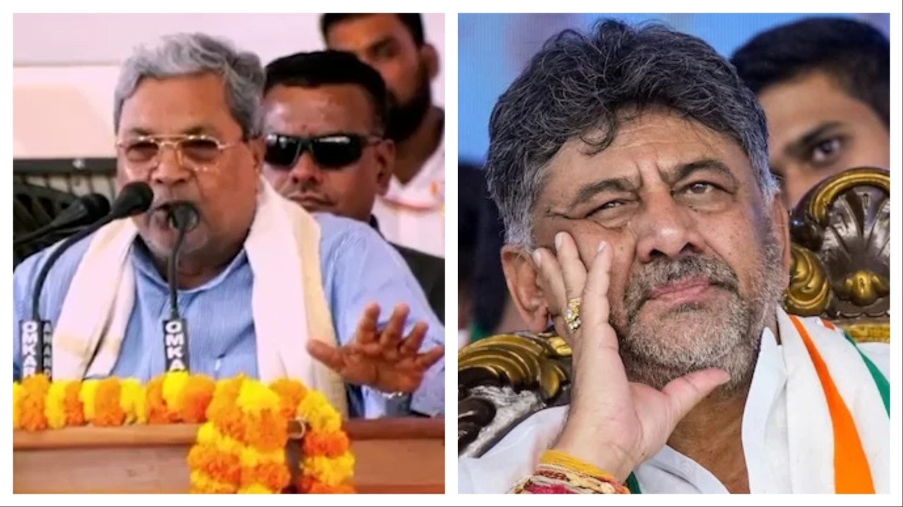 He is sitting at home: Siddaramaiah refuses to mention DK Shivakumar at party event