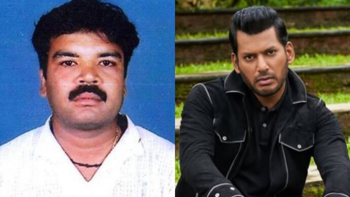 Actor Vishal assured the support of stuntman Raju's family. (Credit: Instagram/ @Silva_Stunt @ACTORVHALOFFICIAL) Stuntman Raju