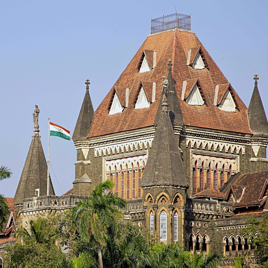 Leonard Stone (inset), the last British chief justice of the High Court of Bombay, served from 1943 until 1947, retiring shortly after India's independence. (Images: Getty/BomayHighCourt)