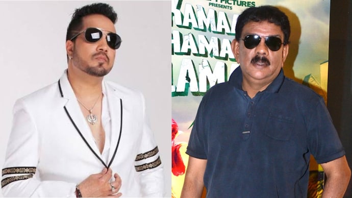 Mika Singh accidentally admitted that director Priyadarshan was dead. Photo of Mika Singh and Priyadarshan.