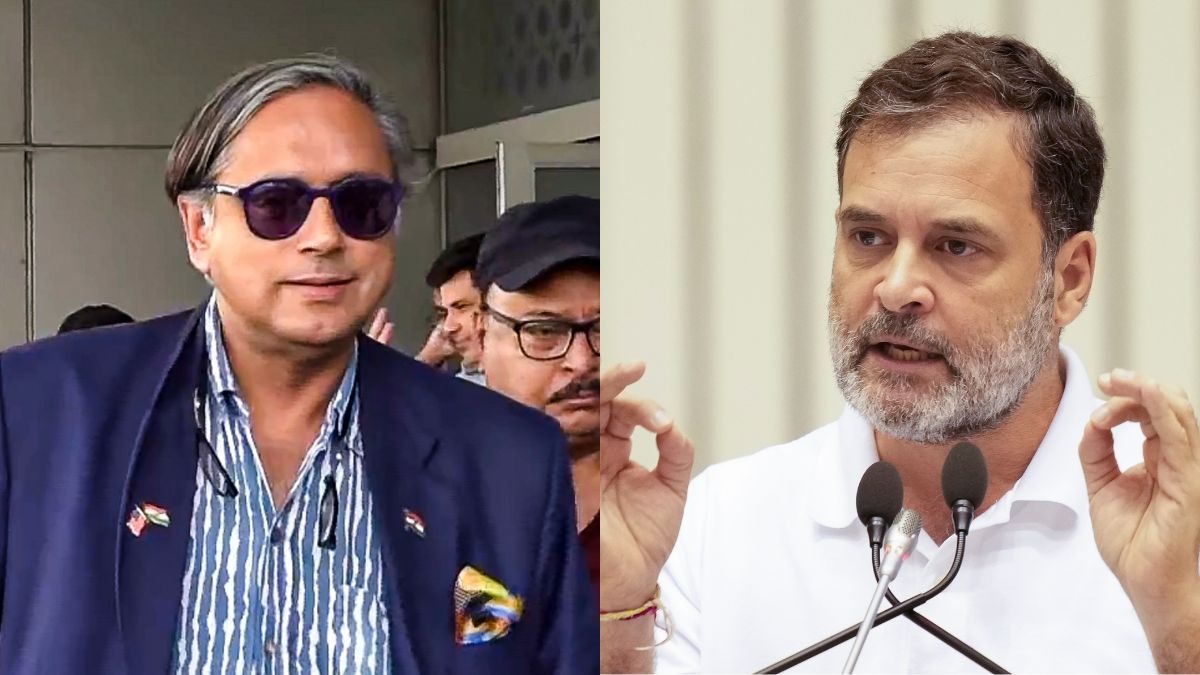 He has his reasons: Shashi Tharoor differs with Rahul Gandhi over Trump's remarks