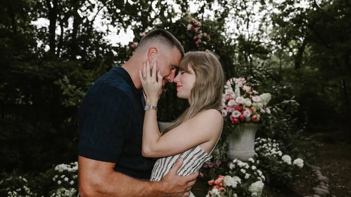 Travis Kelce proposed to Taylor Swift. (Photo: Instagram/taylorswift)