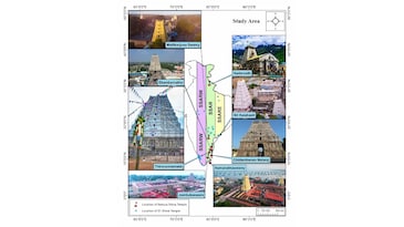 Ancient Shiva temples in India built along natural resource zones: Study Ancient Shiva temples in India built along natural resource zones: Study