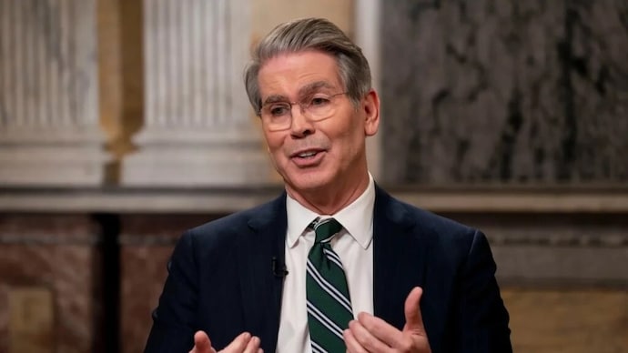 Treasury Secretary Scott Bessent (File photo) In an interview with CNBC, Bessent said that China's reliance on Russian crude oil grew marginally compared to New Delhi's sharp escalation.