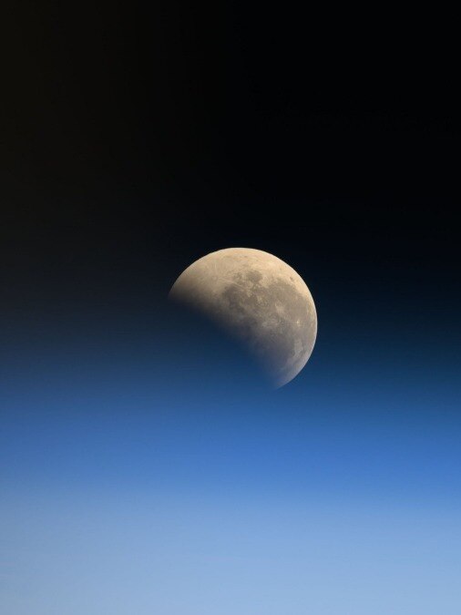 Moon goes dark during total lunar eclipse. See pictures taken from