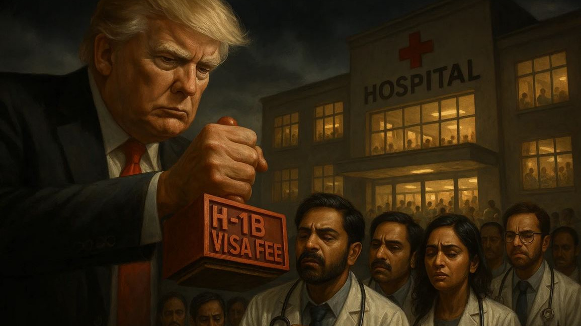Trump's H-1B visa hike is healthcare sabotage disguised as policy Trump's H-1B visa hike is healthcare sabotage disguised as policy