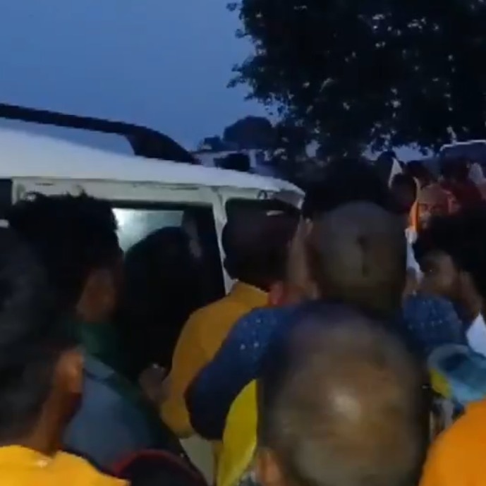 Dularchand yadav was shot dead during an election campaign.