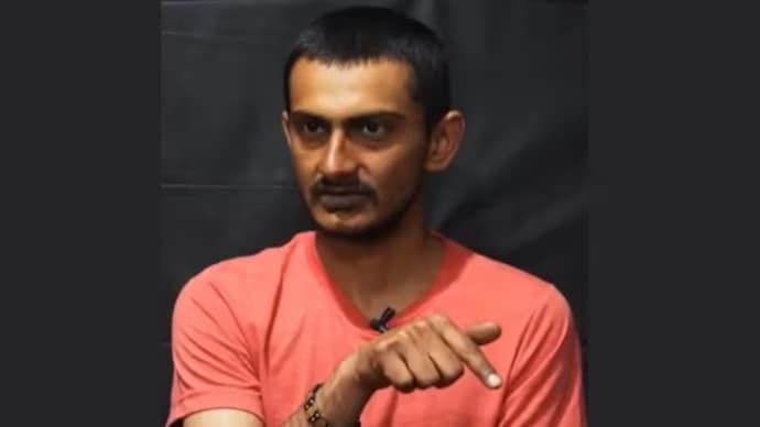 Indian student Majoti Sahil Mohamed Hussein says in the video that he went to Russia for education. (Image/Social Media) Indian student Majoti Sahil Mohamed Hussein captured in Ukraine