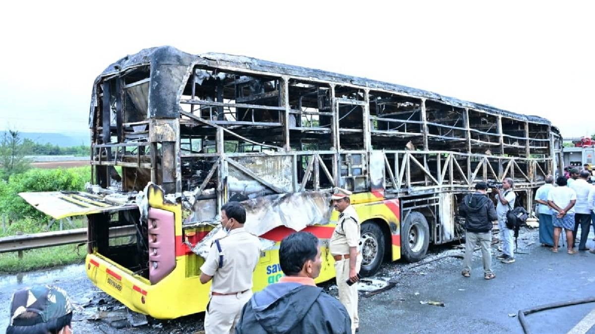 Drunk drivers are terrorists: Hyderabad top cop after Andhra bus tragedy
