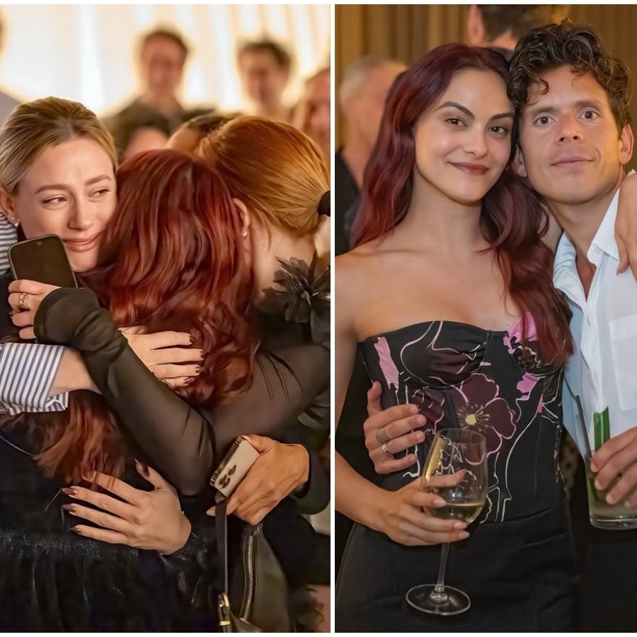 Riverdale stars reunite at Camila Mendes' engagement bash