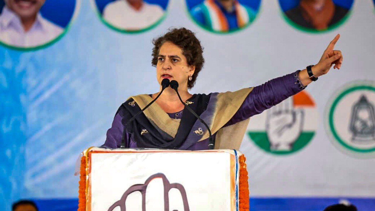 Create an Apmaan Mantralaya: Priyanka Gandhi slams PM's 'opposition insulting' charge