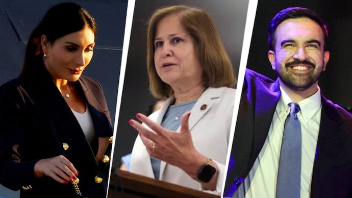 File) Donald Trump ally Laura Loomer targeted Mamdani and Ghazala Hashmi