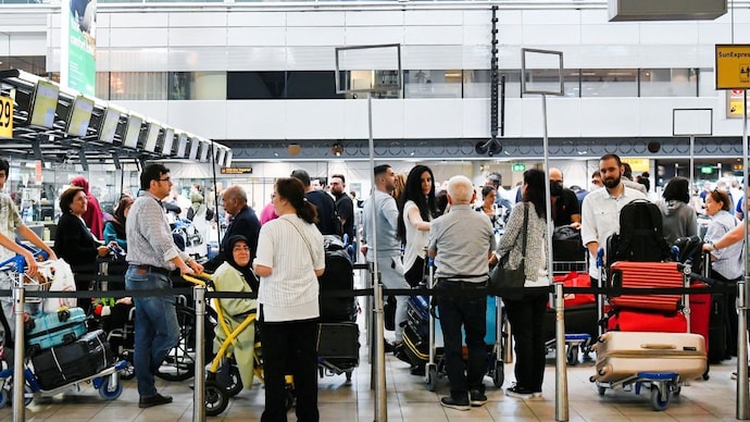Air traffic at Eindhoven Airport was suspended after multiple drone sightings. (Representative Photo) Air traffic at Eindhoven Airport was suspended after multiple drone sightings,