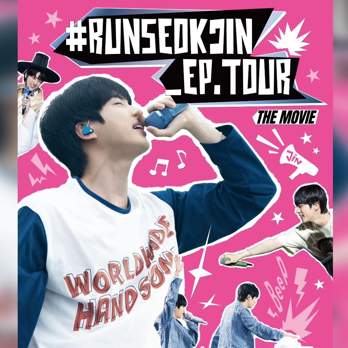 BTS 君に届くペンミ DVD FANMEETING JIN  ジン BTS Jin solo concert film release December RUNSEOKJIN TOUR THE