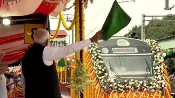 screengrab from PTI Video) PM Modi