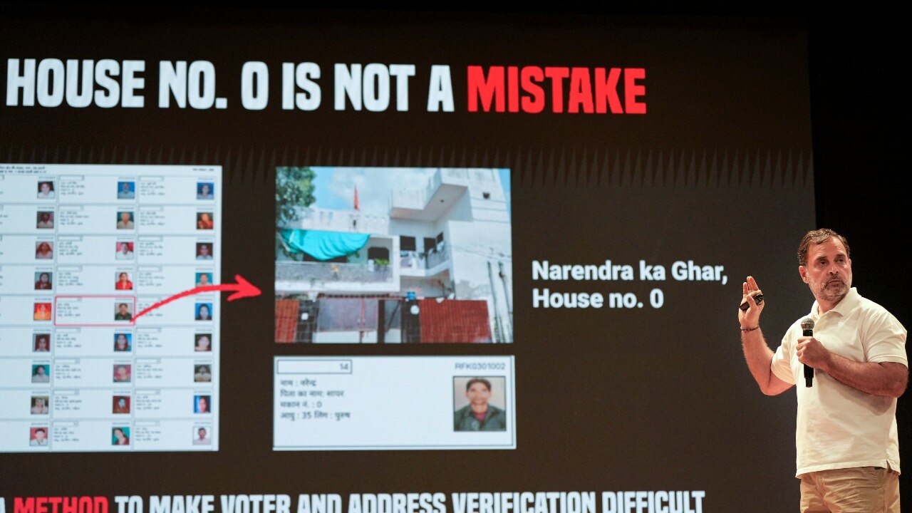 Rahul Gandhi's '501 voters' example in Haryana turns out to be data entry mix-up