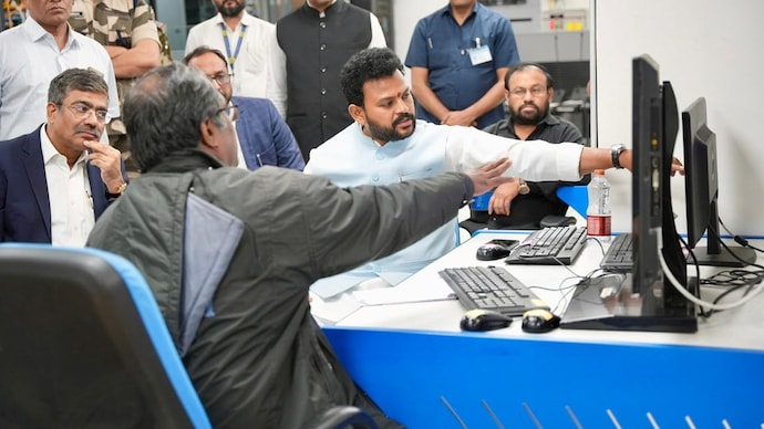 Union Civil Aviation Minister Rammohan Naidu reviewed the Delhi ATC glitch that disrupted flight operations. Ram Mohan Naidu