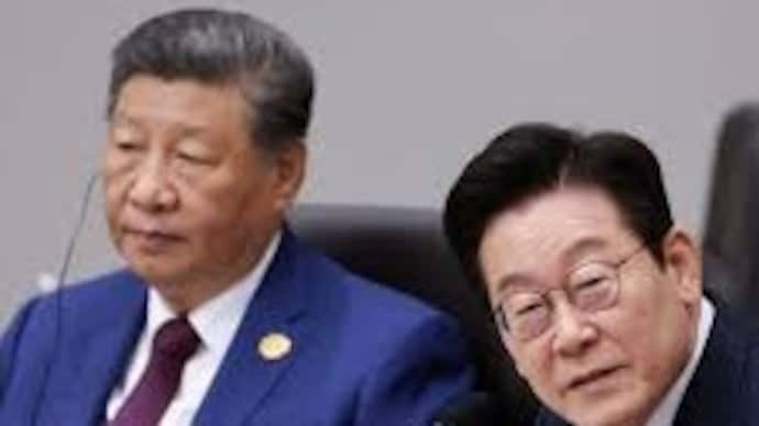 South Korean President Lee Jae Myung and Chinese President Xi Jinping. (Reuters Photo) South Korean President Lee Jae Myung and Chinese President Xi Jinping. (Reuters Photo)