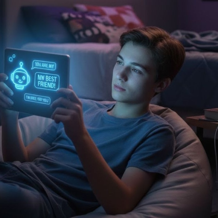 2 in 5 teens now turn to AI for advice, new report warns of rising loneliness