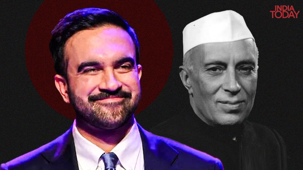 The story of Nehru's 'Tryst with Destiny' speech quoted by Mamdani