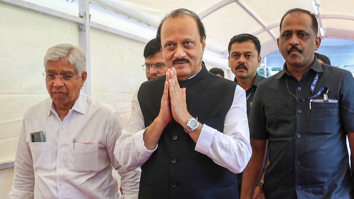 Ajit Pawar-led Nationalist Congress Party (NCP) swept 35 of the 41 seats in the election. (PTI)