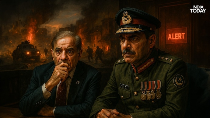 Generative AI/India Today) india pakistan conflict asim munir shehbaz sharif