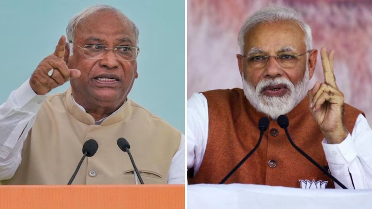 Kharge Hits Back at Modi Over Assam Remarks, Says BJP Must Own ‘Double-Engine’ Failures