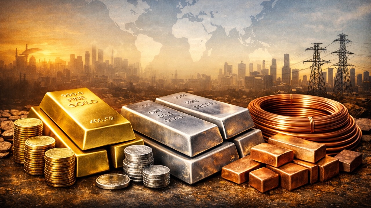 Gold, silver, copper: Why metals ended up beating stocks in 2025
