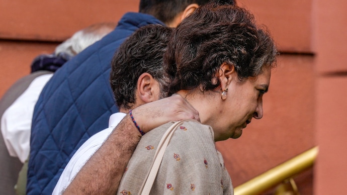 Rahul Gandhi and Priyanka in Parliament Rahul Gandhi and Priyanka in Parliament