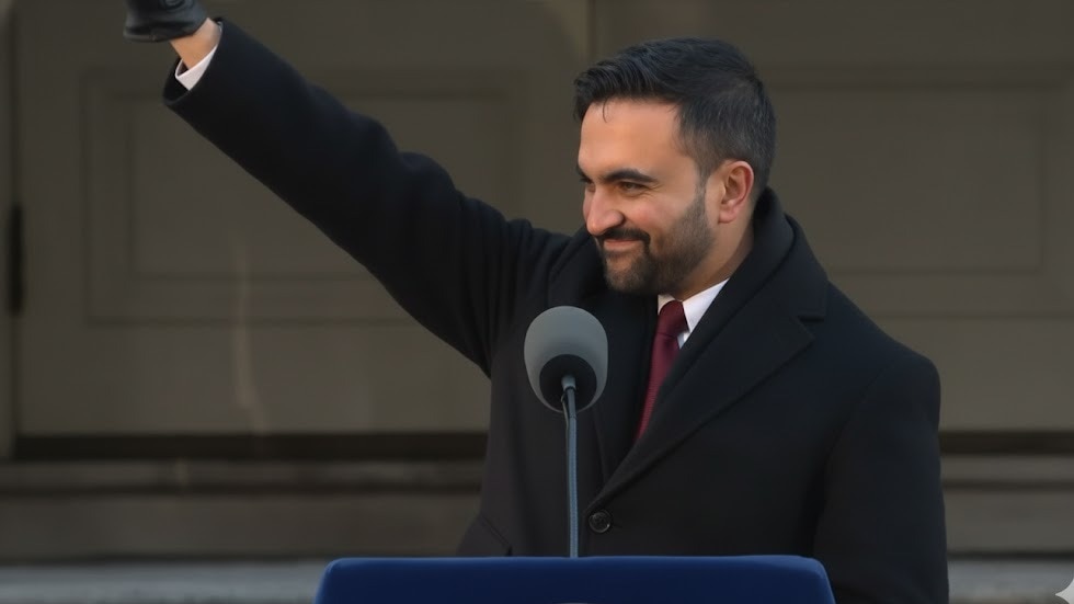 Did Zohran Mamdani make a Nazi Salute? Massive row after speech video goes viral