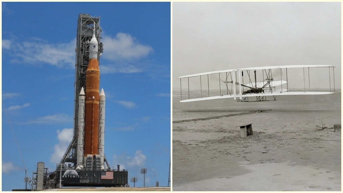 Artemis-II astronauts will carry Wright Brothers's plane to the Moon