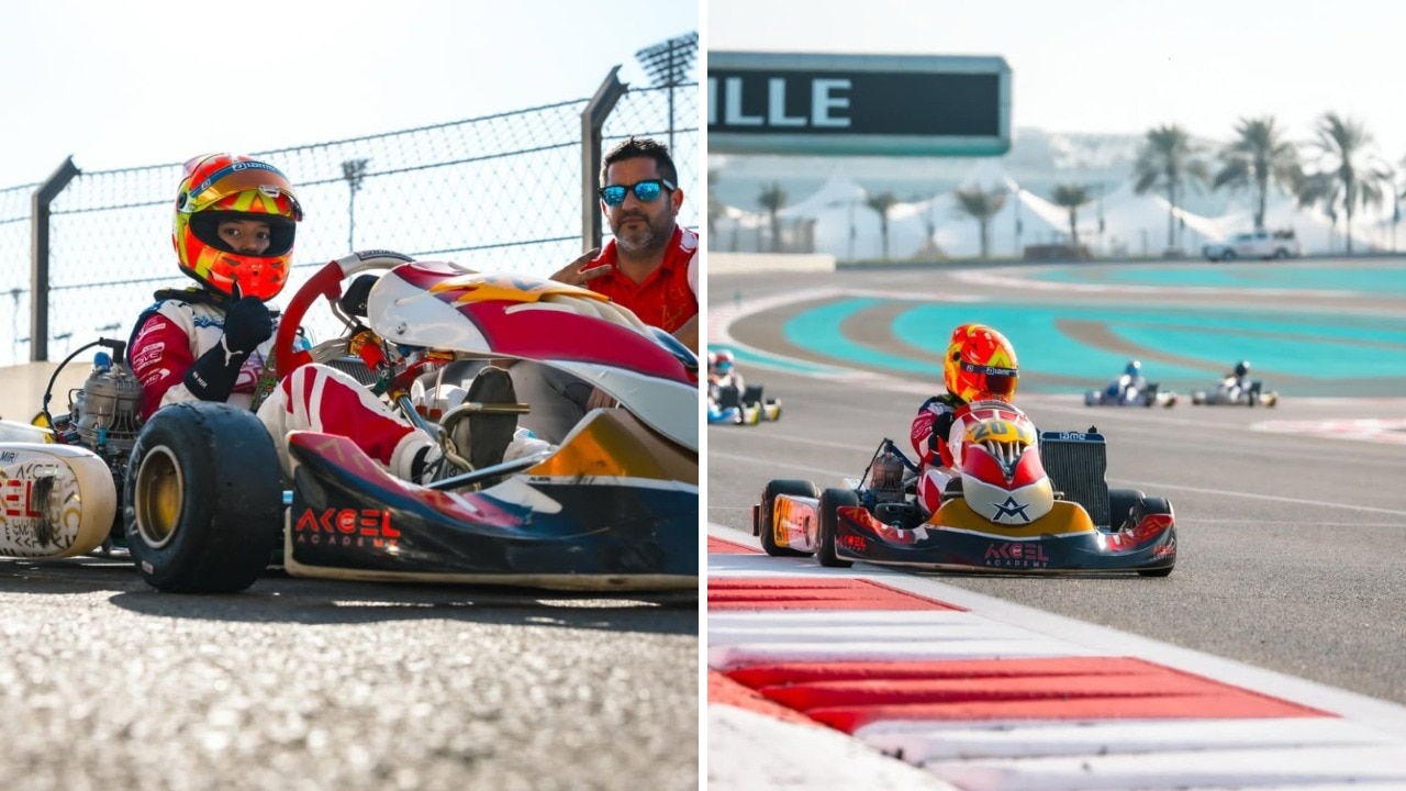 Atiqa Mir shines on junior S125 debut with historic top-five finish at Abu Dhabi