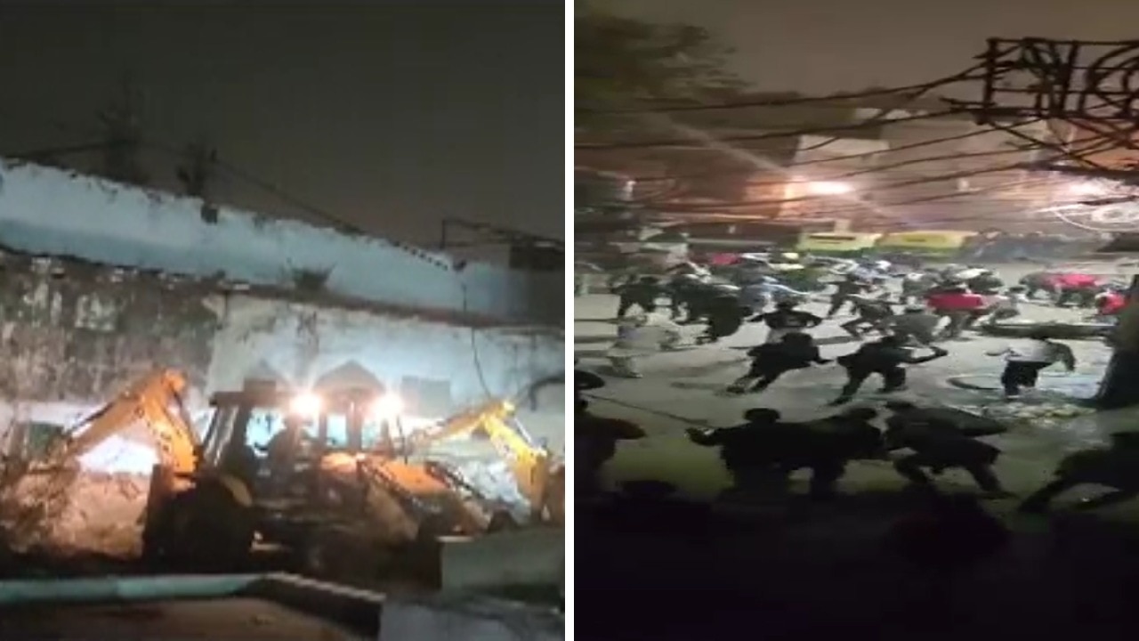 MCD carries out demolition drive near Turkman Gate mosque in Delhi