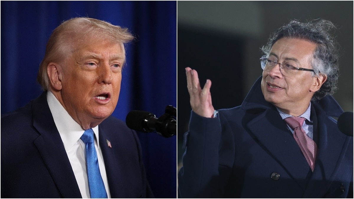 Waiting: After Trump's threats, Colombia's President issues 'come get me' dare