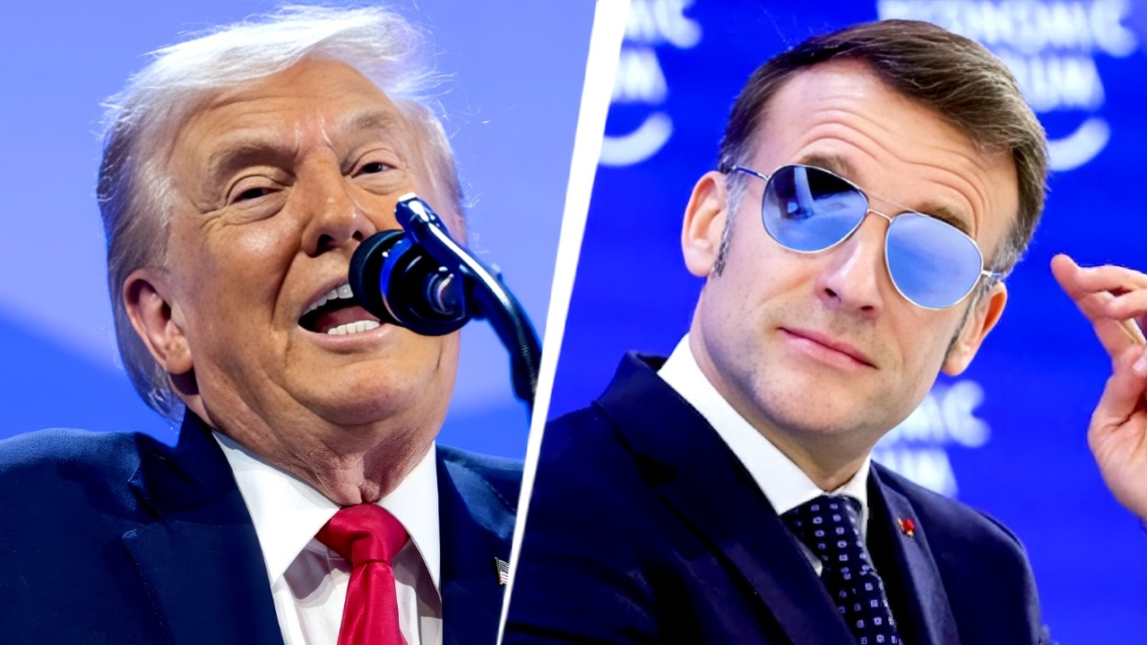 Saw Macron with beautiful sunglasses, what the hell happened: Trump at Davos