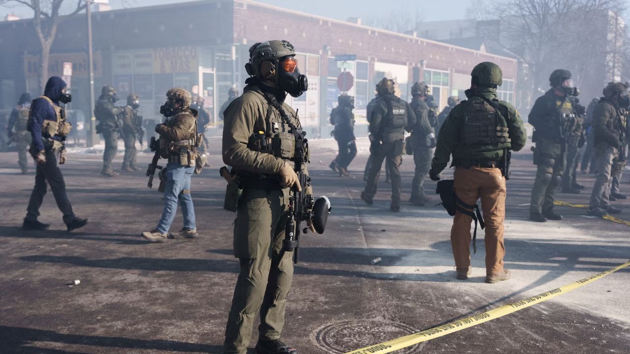 Trump slashes expansion of federal agents' body-cam funding amid violent clashes