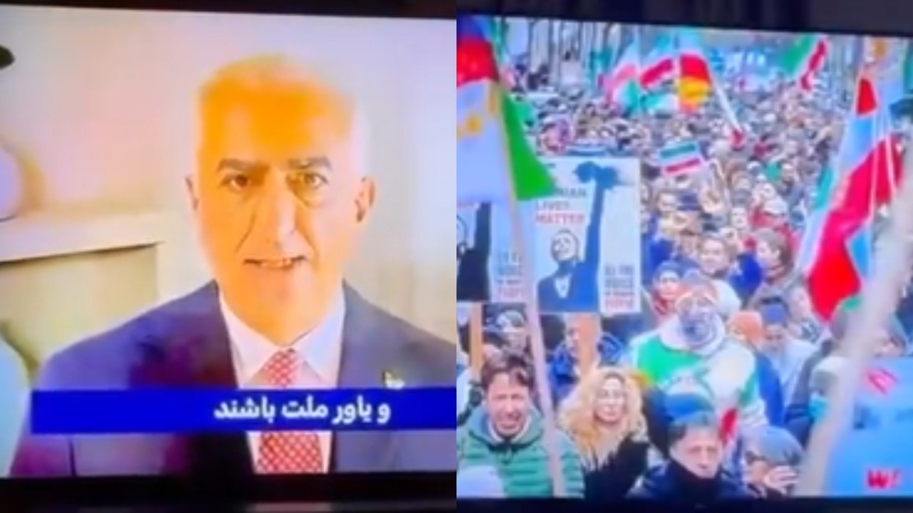 Watch: Hackers breach Iran's state TV, broadcast Reza Pahlavi's call for protests
