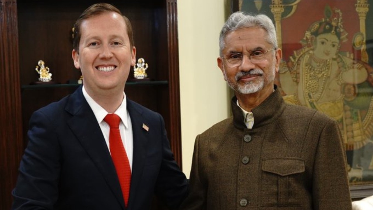 Jaishankar meets US envoy Sergio Gor ahead of high-profile Washington visit