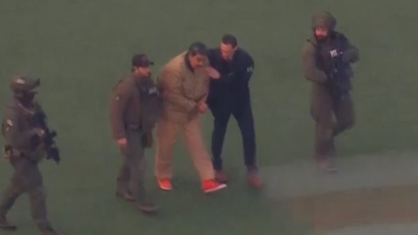 Video: Handcuffed and limping, Maduro flown to US court in jail uniform