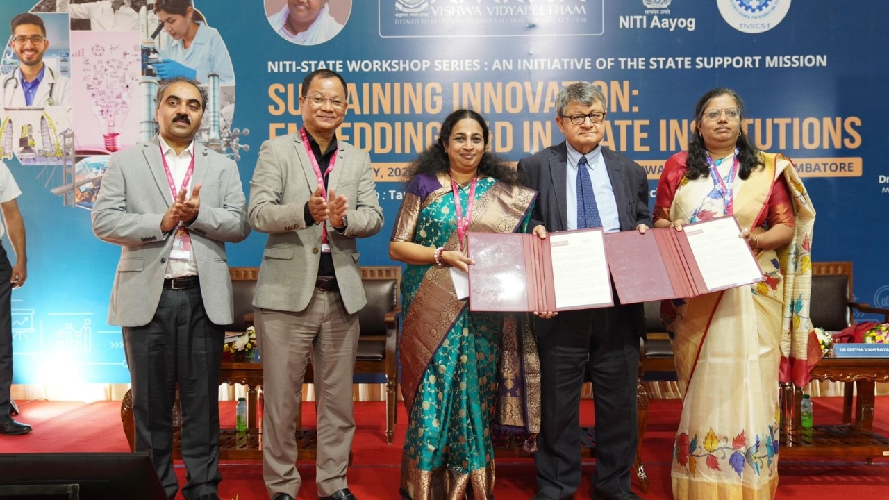 NITI Aayog hosts national workshop on strengthening state-level research ecosystems