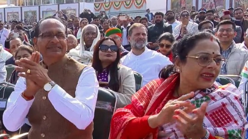 Congress upset over third row seat for Rahul Gandhi, Centre says protocol followed