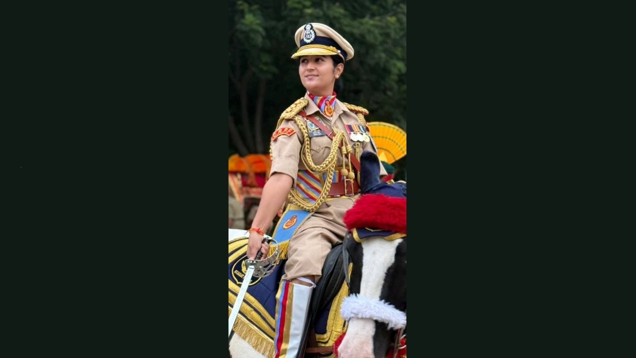 At 26, Simran Bala from J&K set to lead all-male CRPF unit on Republic Day