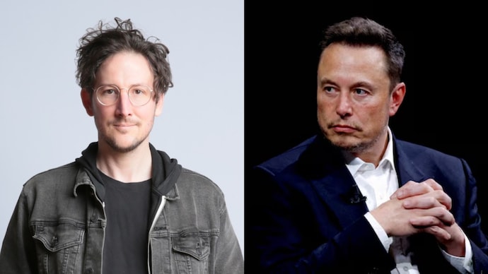 Elon Musk is offering a job for NodeJS creator Ryan Dahl. (Photos: LinkedIn/Reuters)
