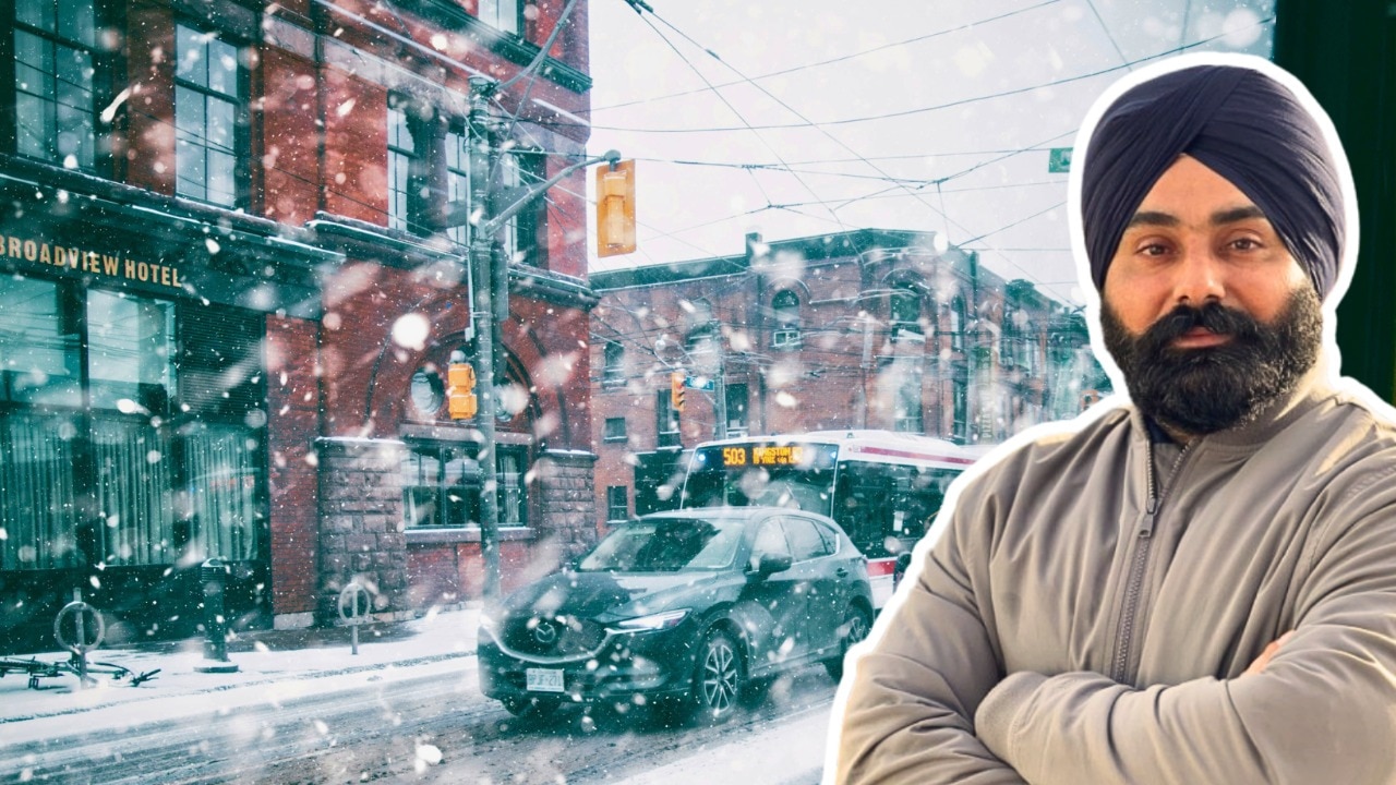 Sikh cabbie braves Canada snowstorm, races pregnant woman to hospital; hailed as hero