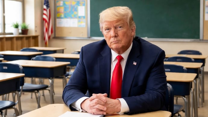 Donald Trump imposed punitive 50% tariffs on Indian imports last year Trump tariffs