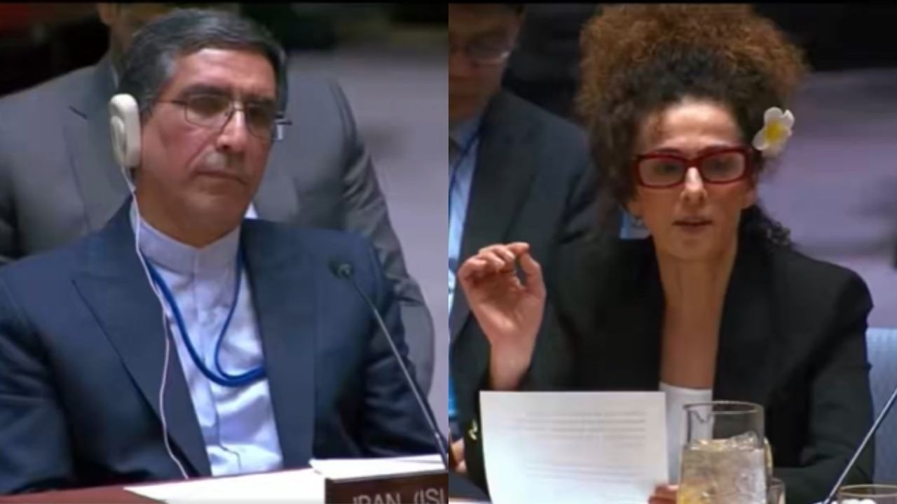 You tried to kill me 3 times: Iranian activist confronts Tehran envoy at UNSC