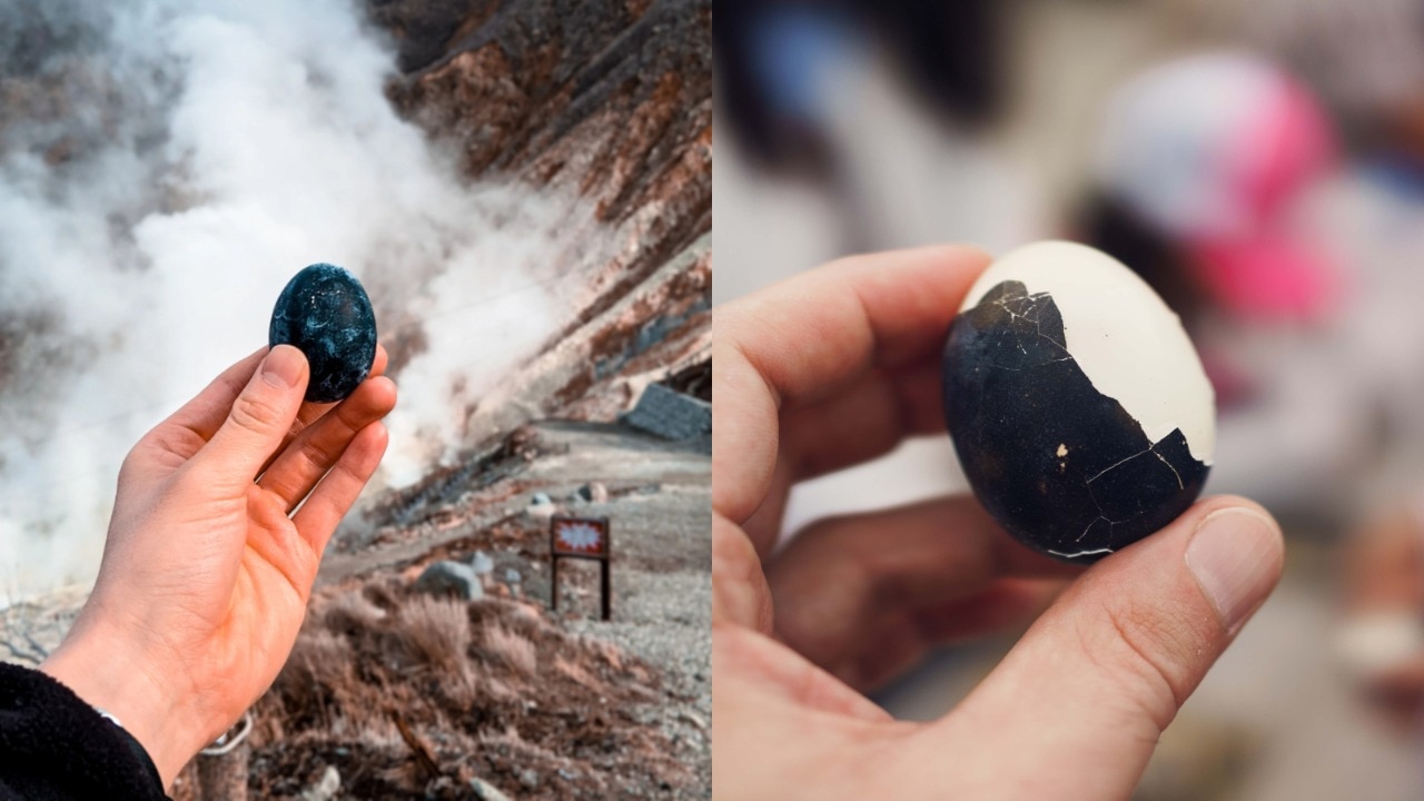 These jet-black eggs in Japan are said to add 7 years to your life