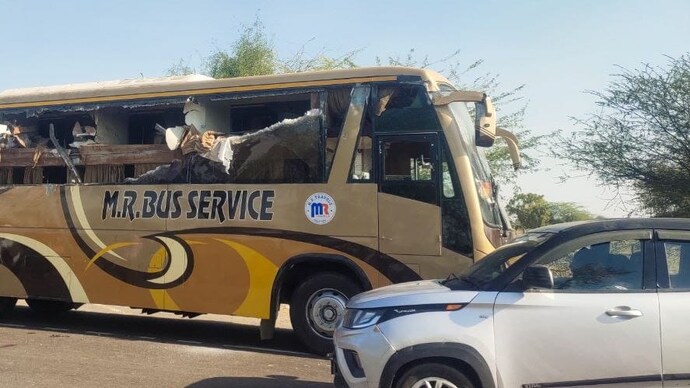 Those injured are being rushed to nearby hospitals. Barmer accident